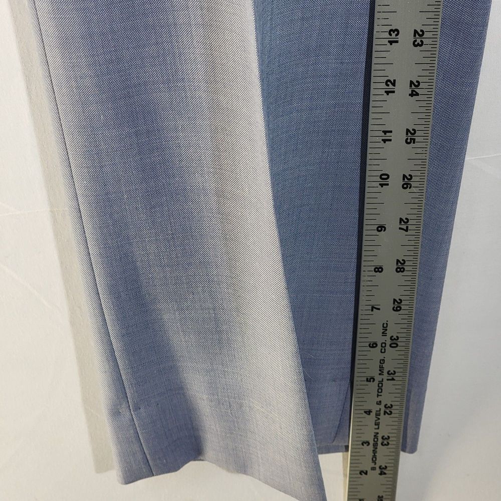 2 Piece Bachrach Super 120's Wool Blend Modern Fit Suit Jacket 40R Pants 36R - Picture 13 of 14